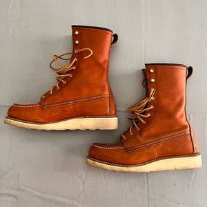 Red Wings Classic MOC 8-INCH - Oro Legacy Leather- Women’s 8.5